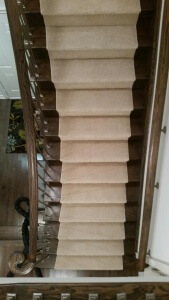 Carpeted Staircase in Markham
