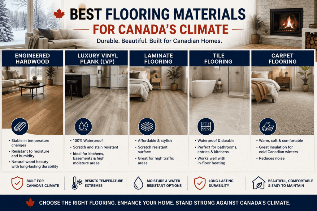Best Flooring Materials for Canada's Climate
