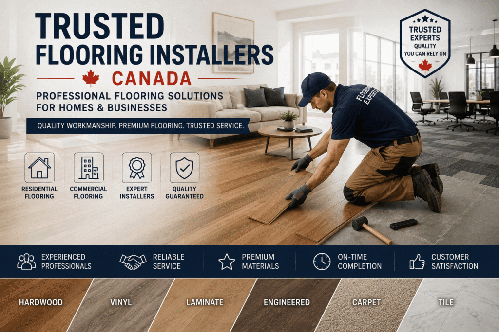 Trusted flooring installers in Canada